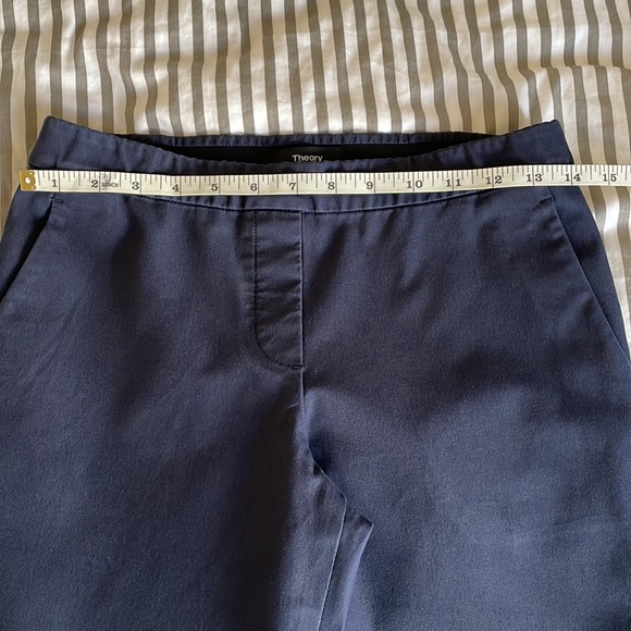 Theory pants, navy blue, size 0, elastic band - Picture 12 of 15